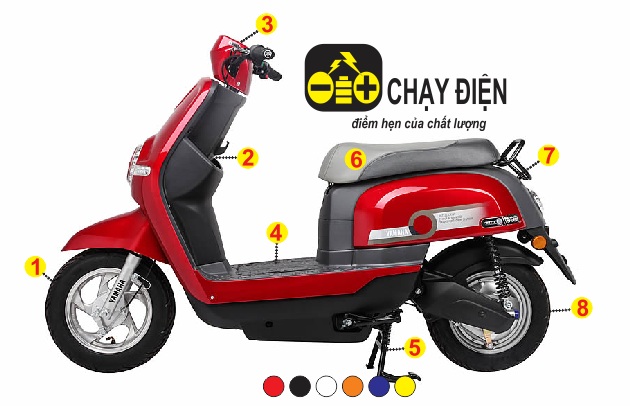 Xe máy điện Yamaha Metis Q